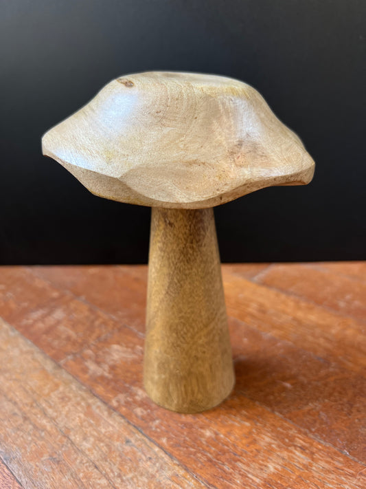 Wooden Mushroom Large