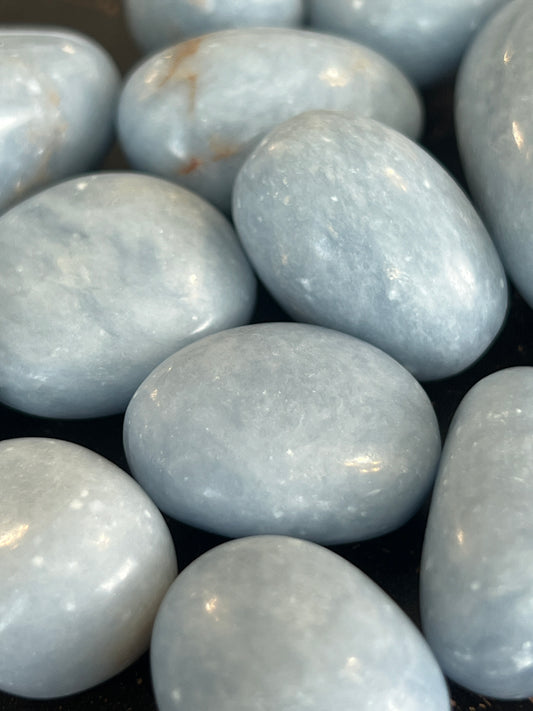 Angelite Crystal - Tumblestone
