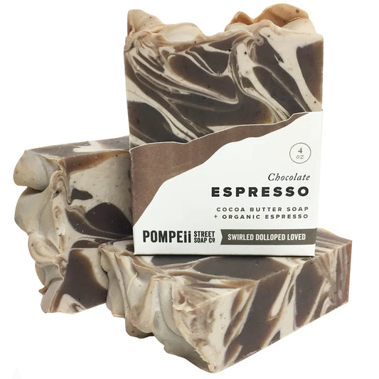 Chocolate Espresso Soap Bar Pompeii Street Soap Company