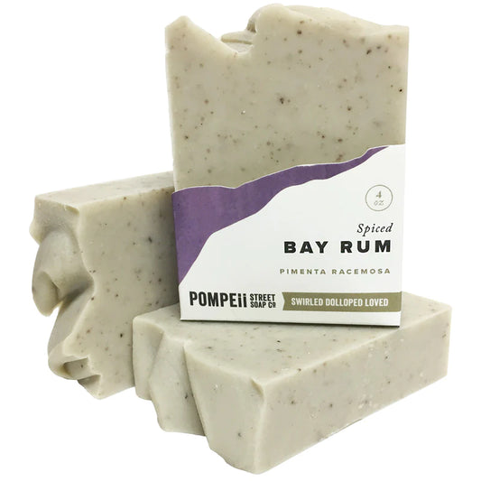 Bay Rum Soap Bar Pompeii Street Soap Company