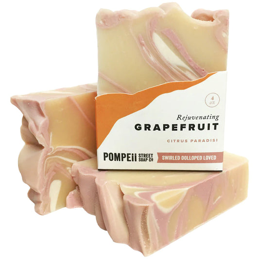 Grapefruit Soap Bar Pompeii Street Soap Company