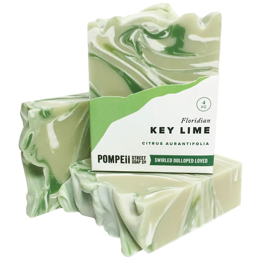 Key Lime Soap Bar Pompeii Street Soap Company