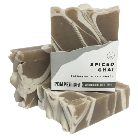Spiced Chai Soap Bar Pompeii Street Soap Company