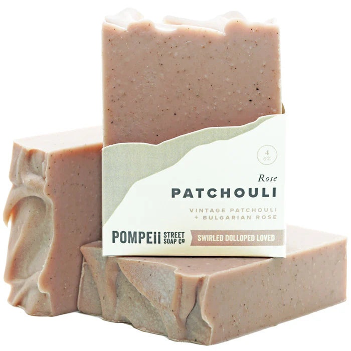 Soap Bar, Rose Patchouli Pompeii Street Soap Company