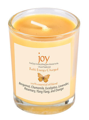Joy Reiki Energy Charged Soy Candle