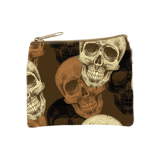 LAUGHING SKULLS COIN PURSE