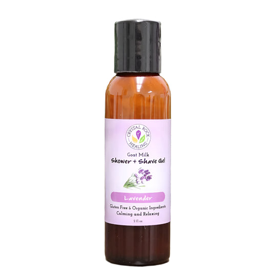 Lavender Goats Milk Shower and Shave Gel 2oz