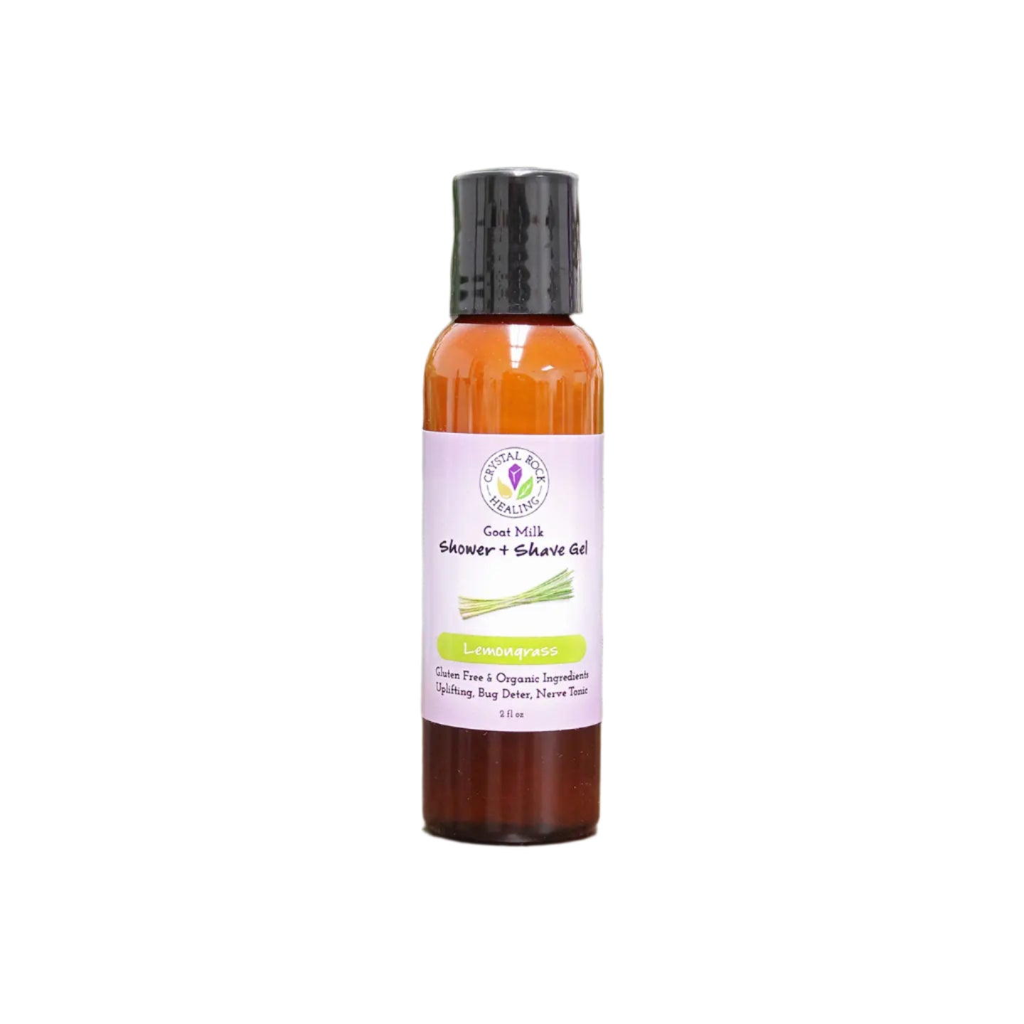 Goats Milk Shower and Shave Gel Lemongrass  2oz