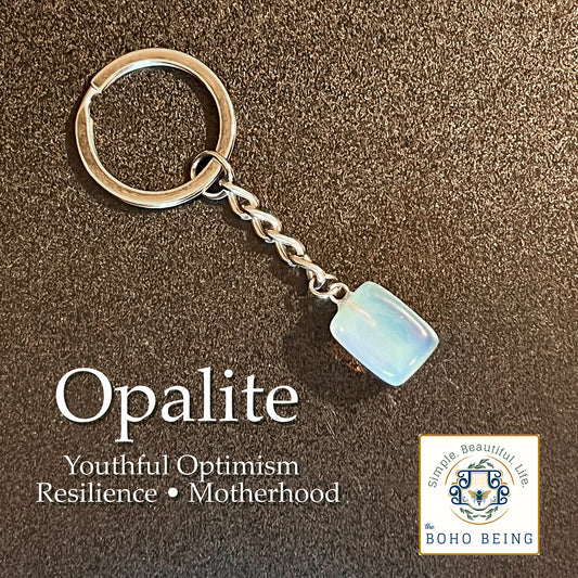 Opalite Keychain