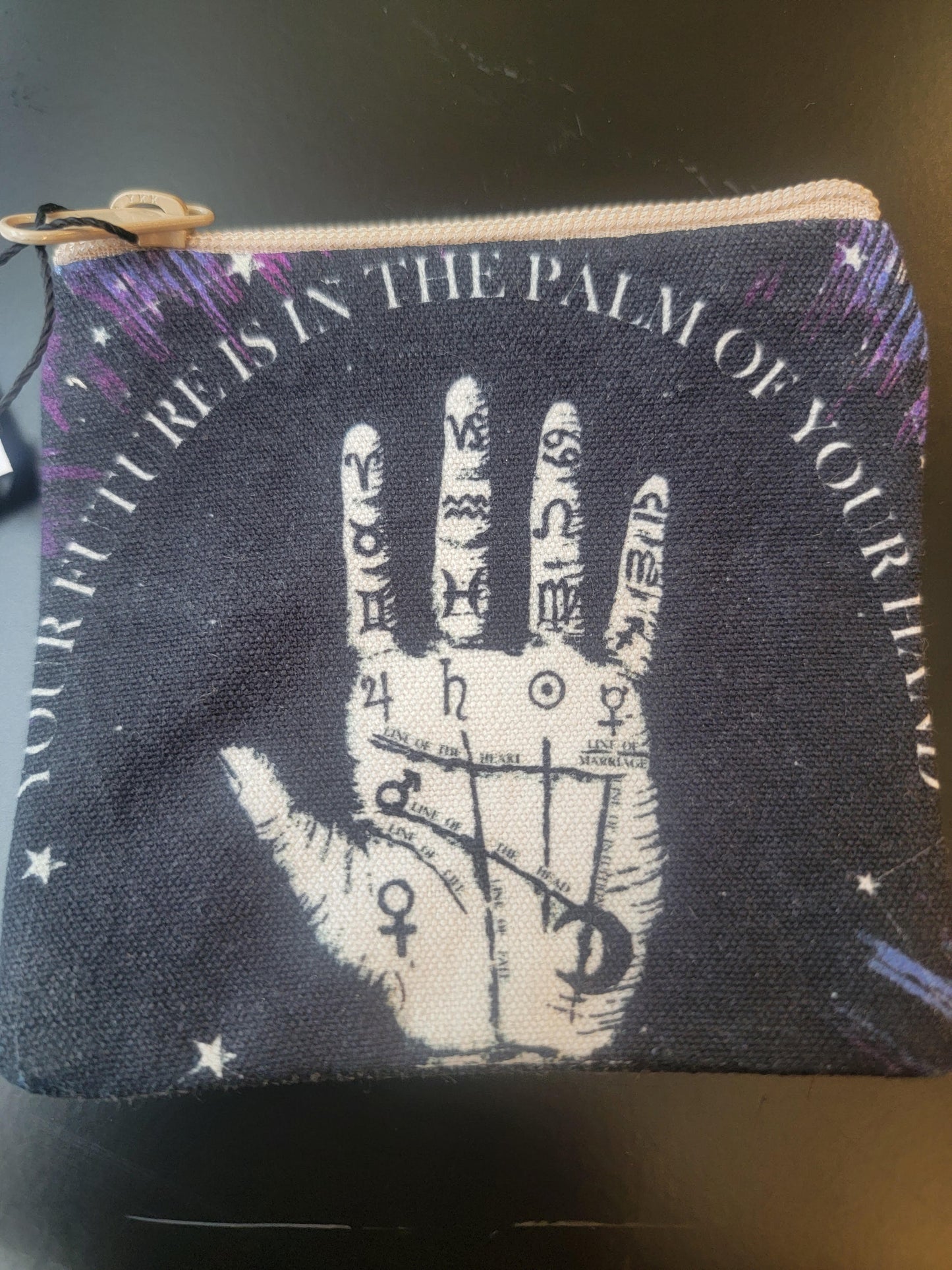 PALM READING COIN PURSE
