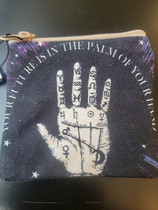 PALM READING COIN PURSE