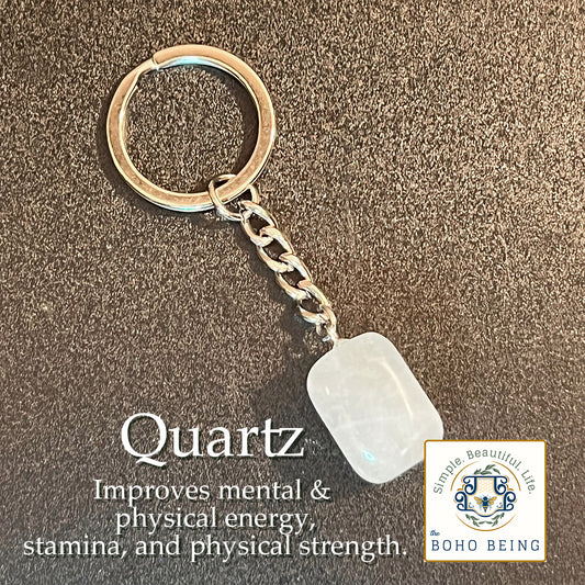 Quartz Keychain