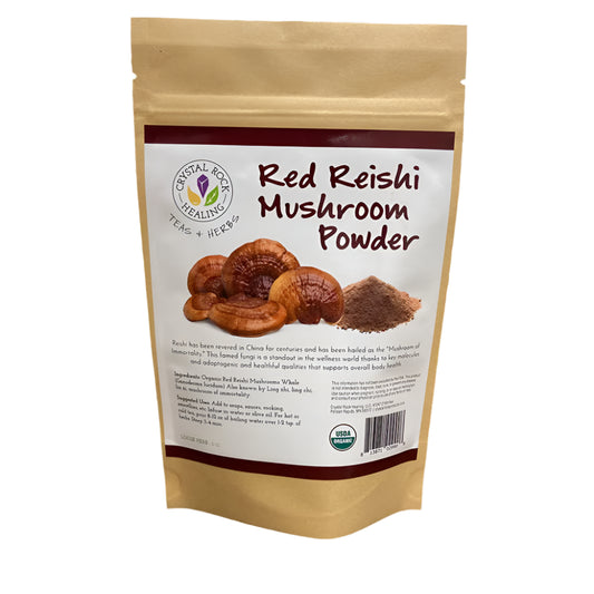Red Reishi Mushroom Powder Organic