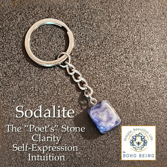 Sodalite Keychain