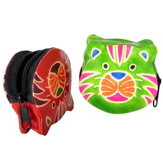 Tiger Zipper Coin Purse