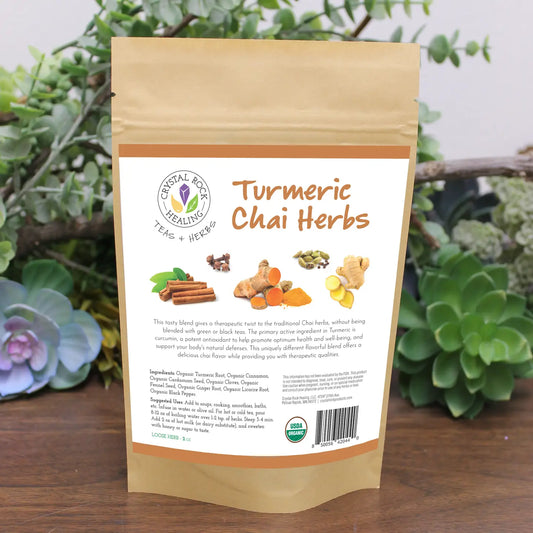 Turmeric Chai Loose Herbs 2oz Organic