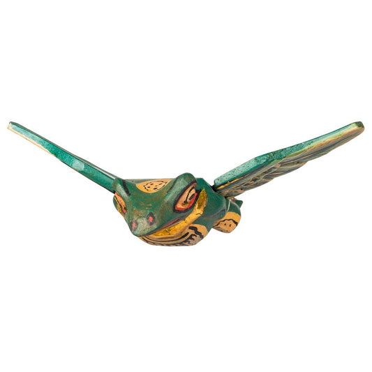 Wooden Hanging Flying Frog