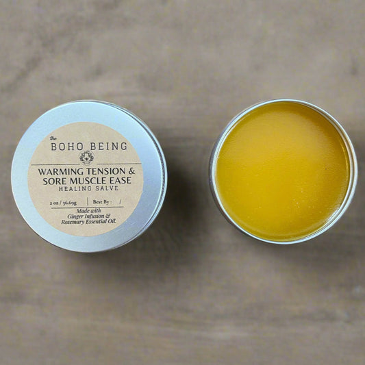 Salve, Warming Tension and Sore Muscle Ease