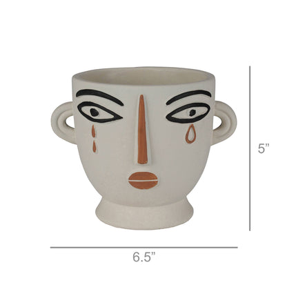 Layla Cachepot, Cement