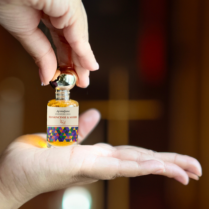 Frankincense & Myrrh Anointing Oil | Holy Oil For Prayer