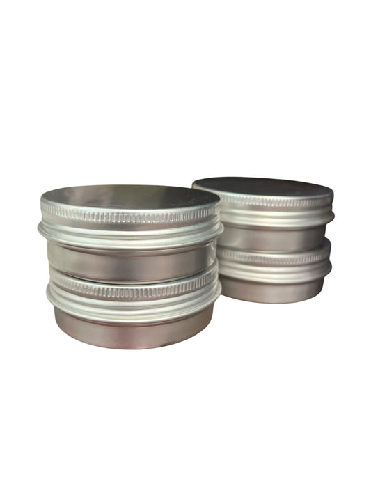 Tin - Aluminum Salve Tin Empty