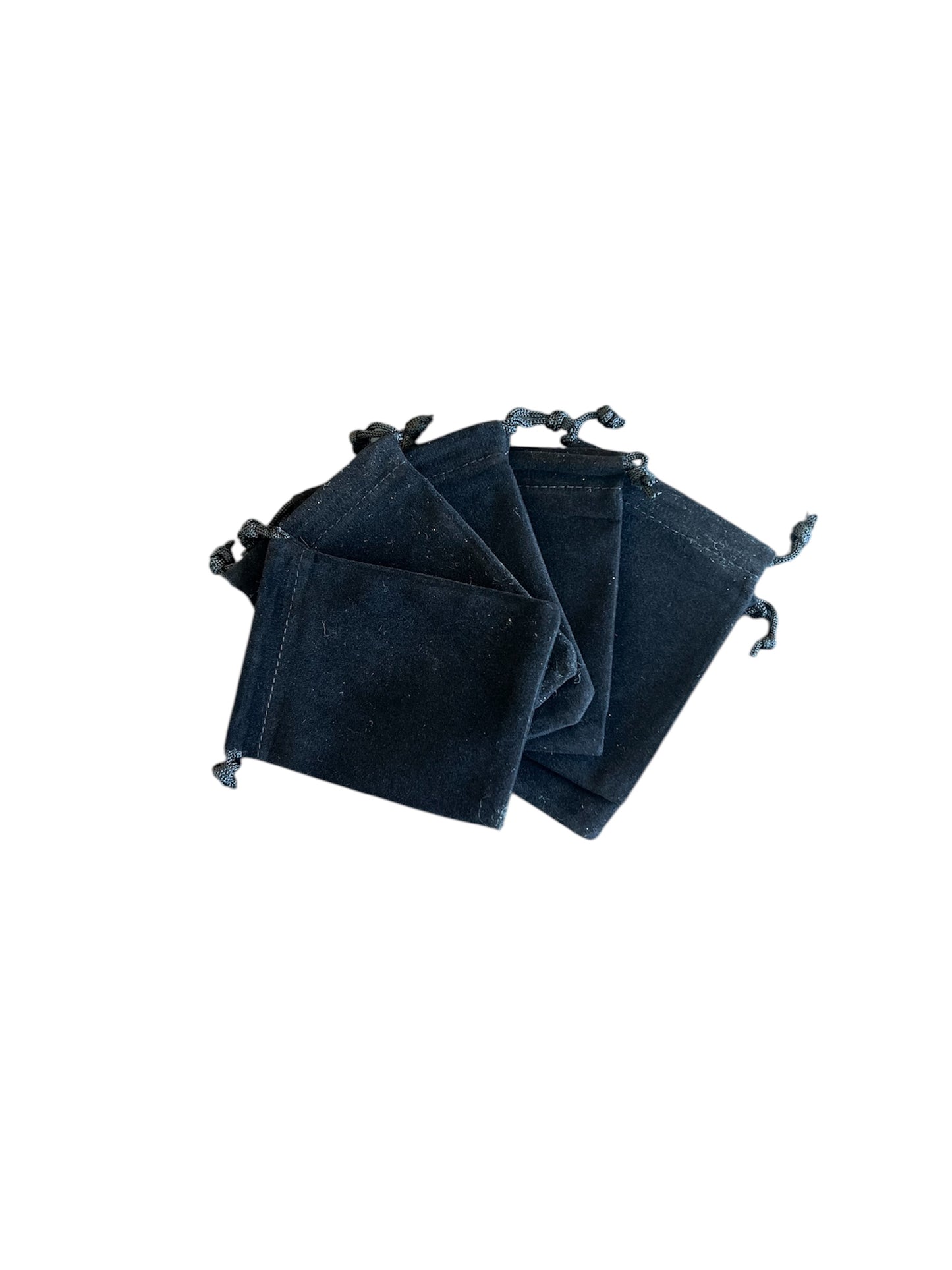 Black Velvet Crystal Bag