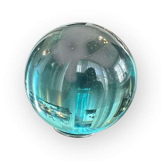 Glass Obsidian Blue Sphere