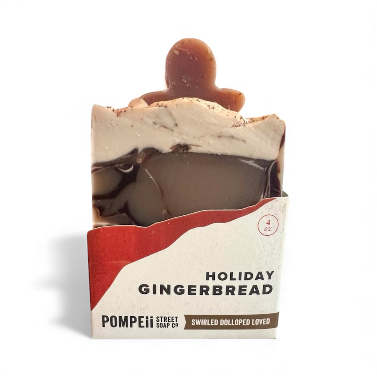Soap Bar, Holiday Gingerbread Pompeii Street Soap Company