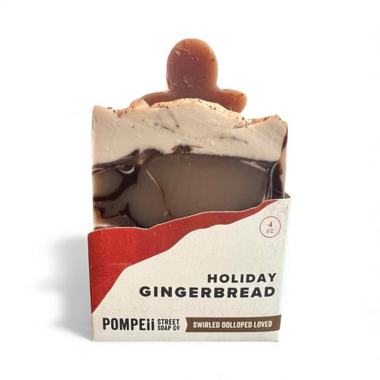 Soap Bar, Holiday Gingerbread Pompeii Street Soap Company