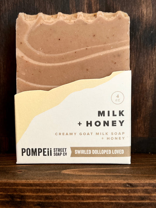 Milk & Honey Soap Bar Pompeii Street Soap Company