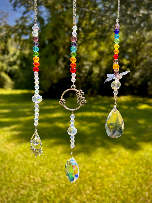Crystal Window Sun Catcher Assorted Chime