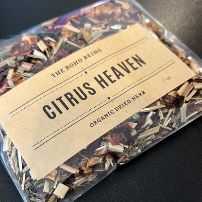 Citrus Heaven Organic Herbal Tea Blend