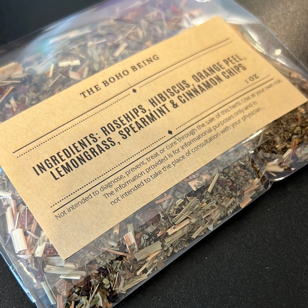 Citrus Heaven Organic Herbal Tea Blend