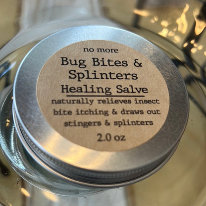 No More Bug Bites & Splinters Healing Salve 2oz
