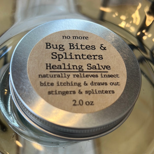 No More Bug Bites & Splinters Healing Salve 2oz
