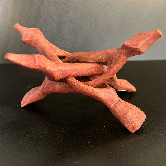 Carved Wooden Stands for Abalone and Bowls