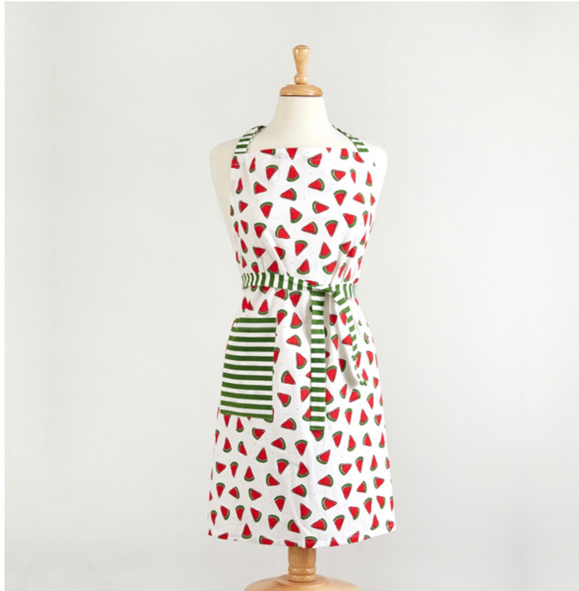 Watermelon Stripe  Apron