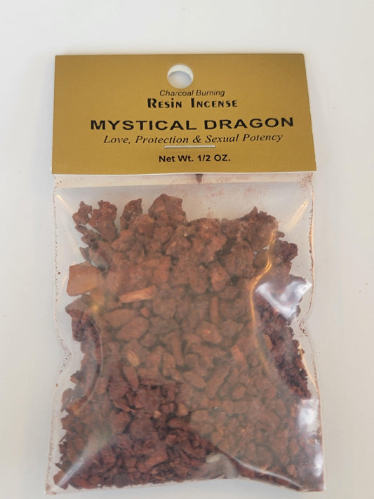Mystical Dragon Resin Incense 1/2oz
